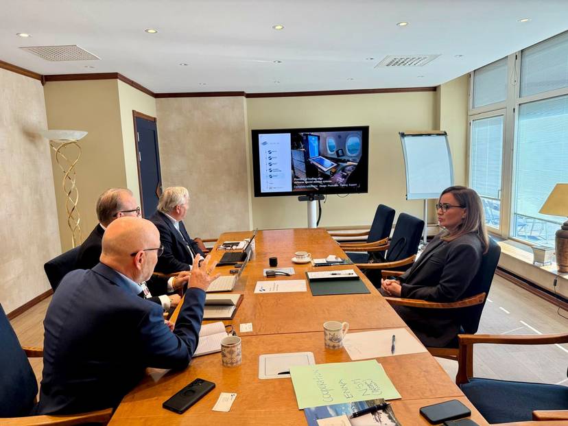 The visit of H.E. the Ambassador of Algeria to Norway to the Norwegian company NSM – Norwegian Special Mission