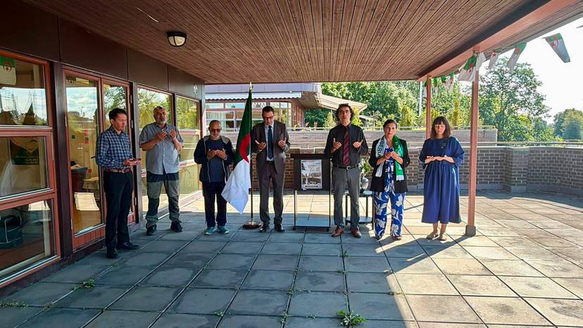 The Embassy Commemorates National Mujahid Day