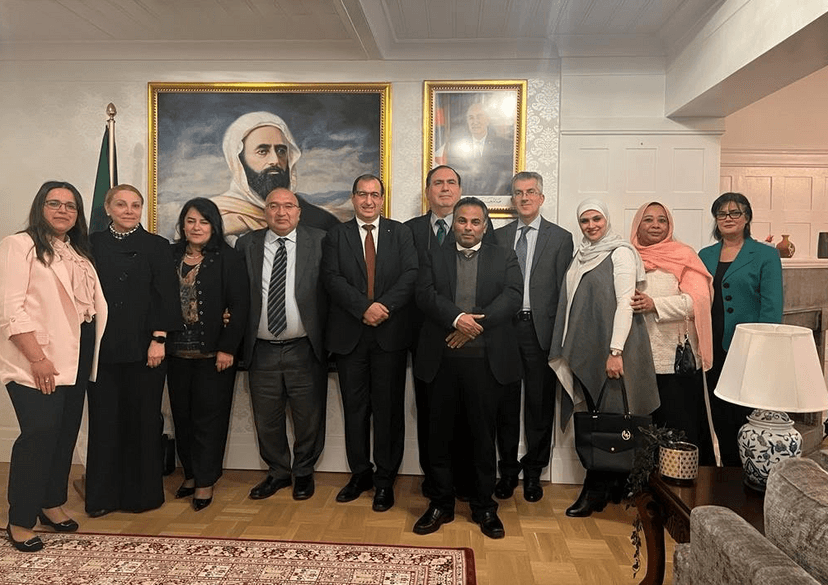 سفير الجزائر يقيم مأدبة عشاء لسفراء الدول العربية في النرويج