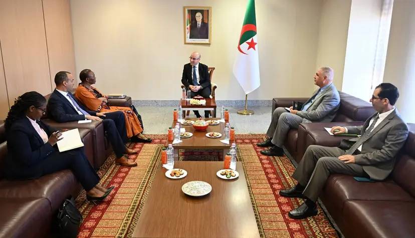 Mr.Chaib Receives the Director of Strategic Planning and Implementation at the African Union Commission