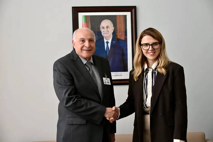Mr. Attaf Holds Talks with the Minister of Foreign Affairs of the Republic of Bulgaria