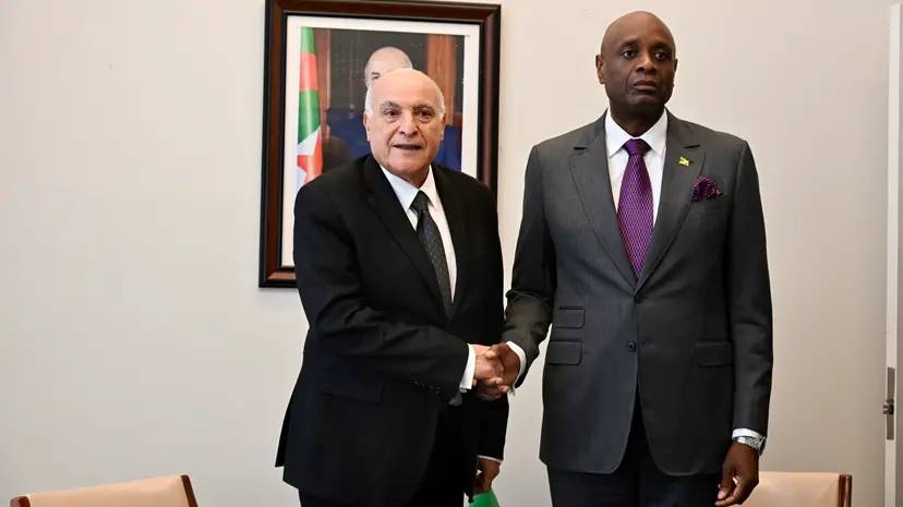 Mr. Attaf Holds Talks with His Congolese Counterpart