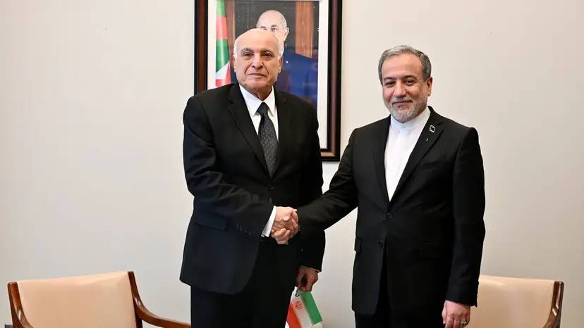 Mr. Attaf Holds Talks with the Iranian Foreign Minister
