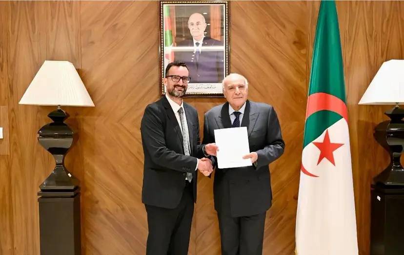 Mr. Attaf receives the new Ambassador of the Republic of Malta to Algeria