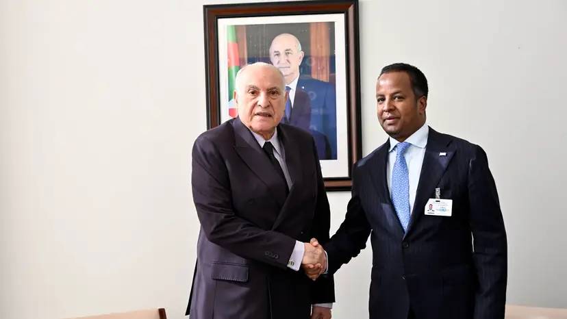 Mr. Attaf Holds Talks in New York with Somalia’s Minister of Foreign Affairs and International Cooperation